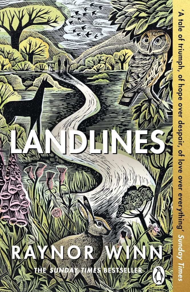 Landlines book cover by Raynor Winn