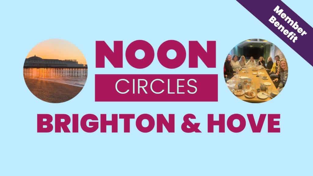 NOON Circles Brighton & Hove member benefit header image