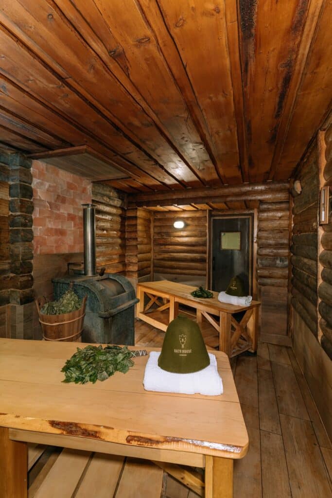 Parenie room in The Bath House Banya London Victoria