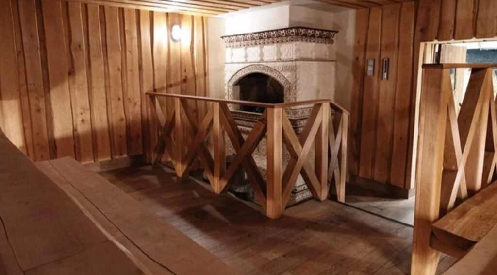 The Bath House Banya London sauna oven