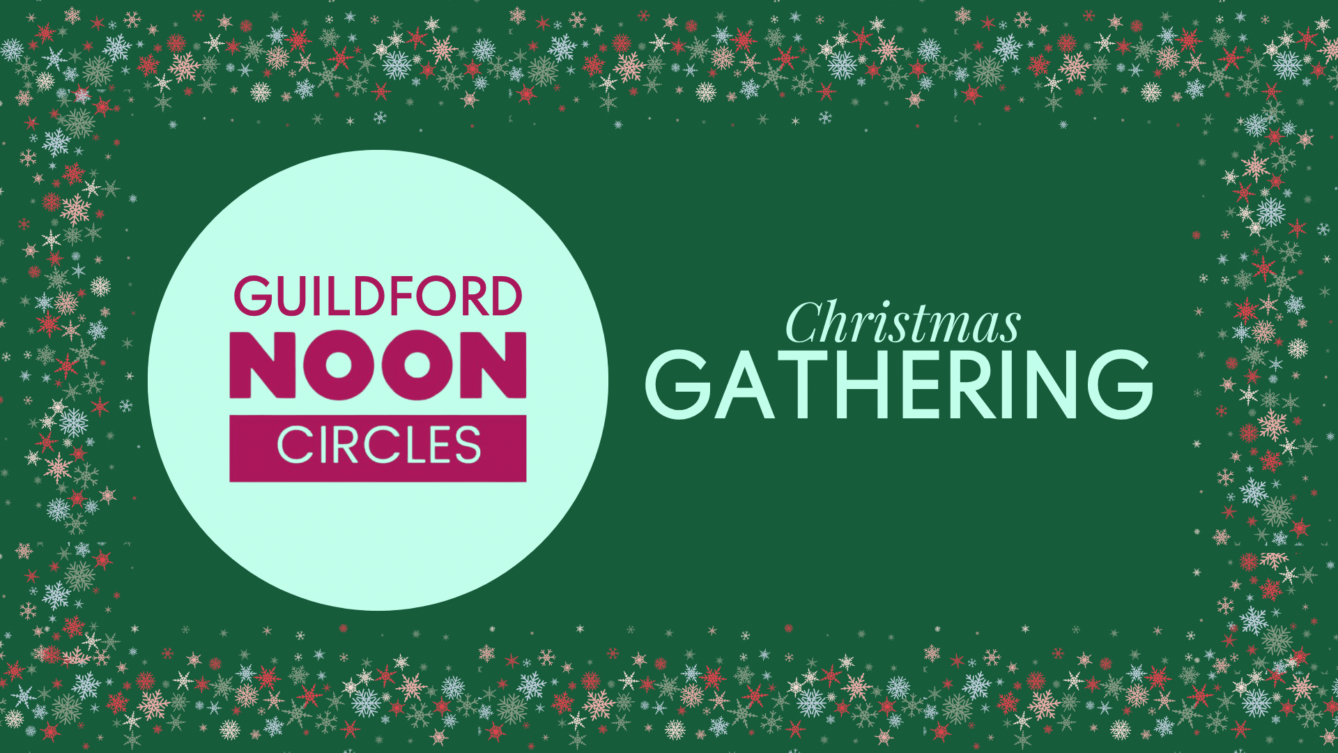 Kent NOON Circle Christmas Gathering