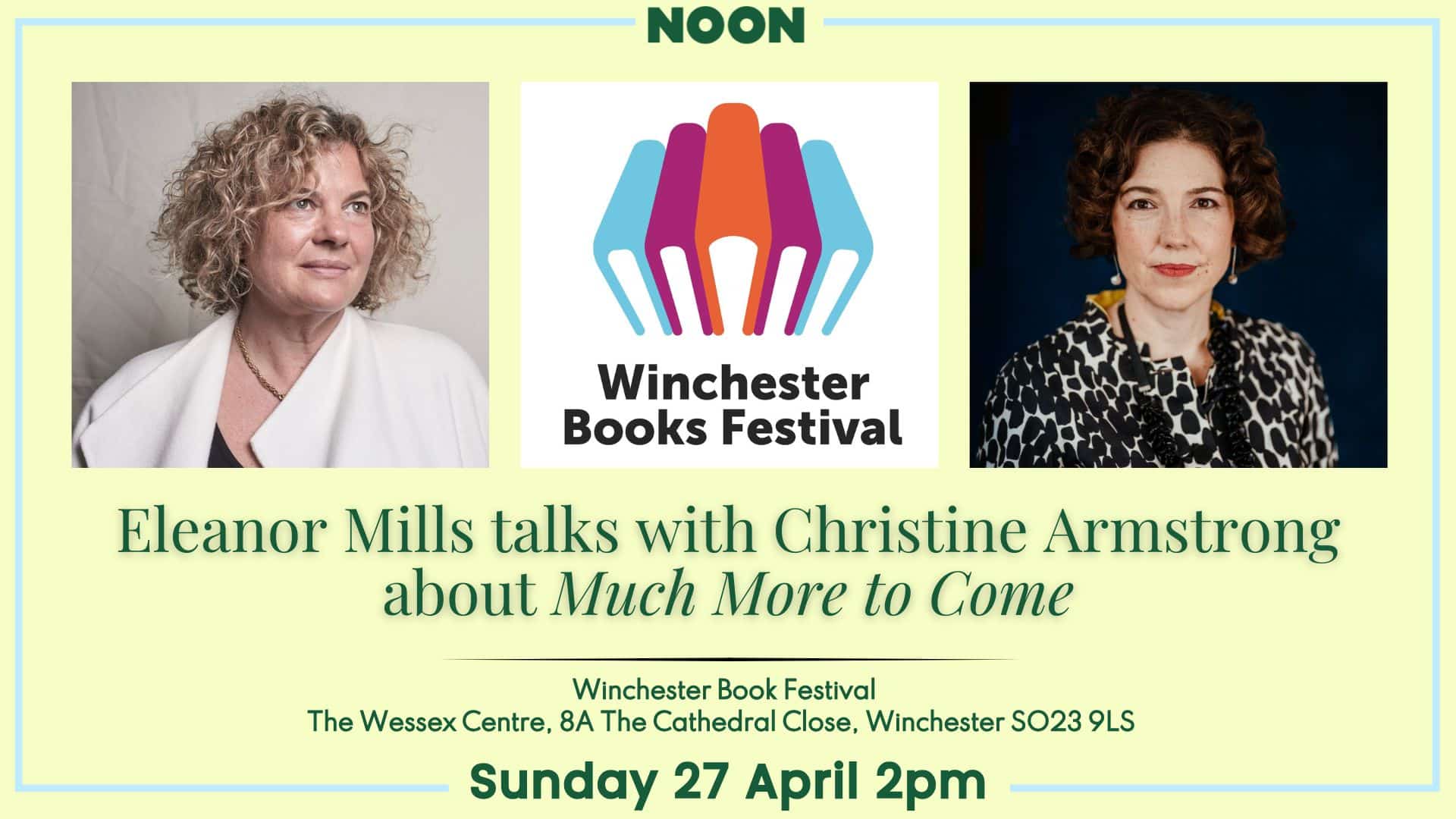 Eleanor Mills at Winchester Book Festival 2025