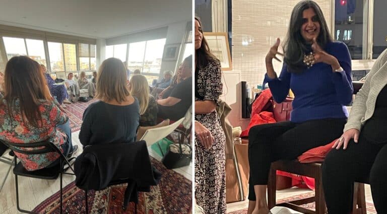 NOON Circles collage