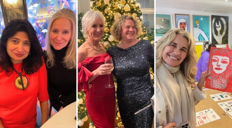 NOON homepage collage like-minded women