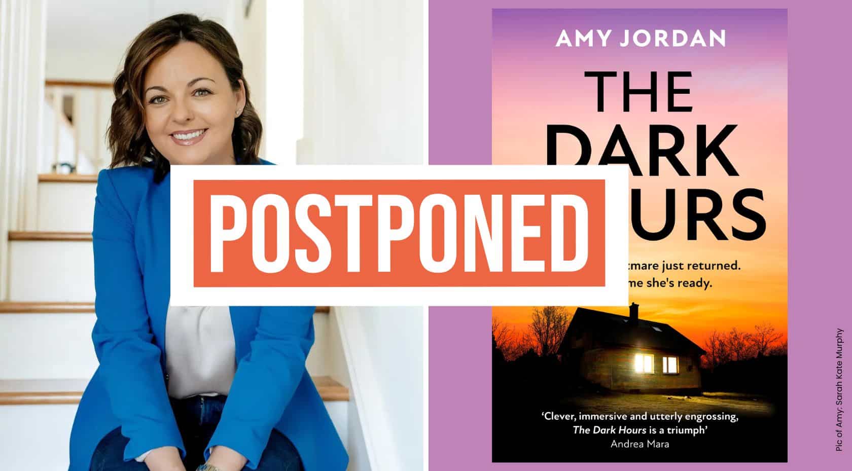 Amy Jordan Book Club NOON promo postponed